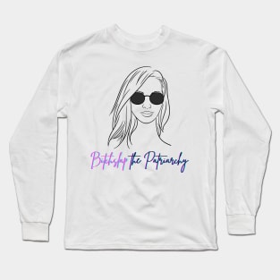 Bitch-slap the Patriarchy Long Sleeve T-Shirt